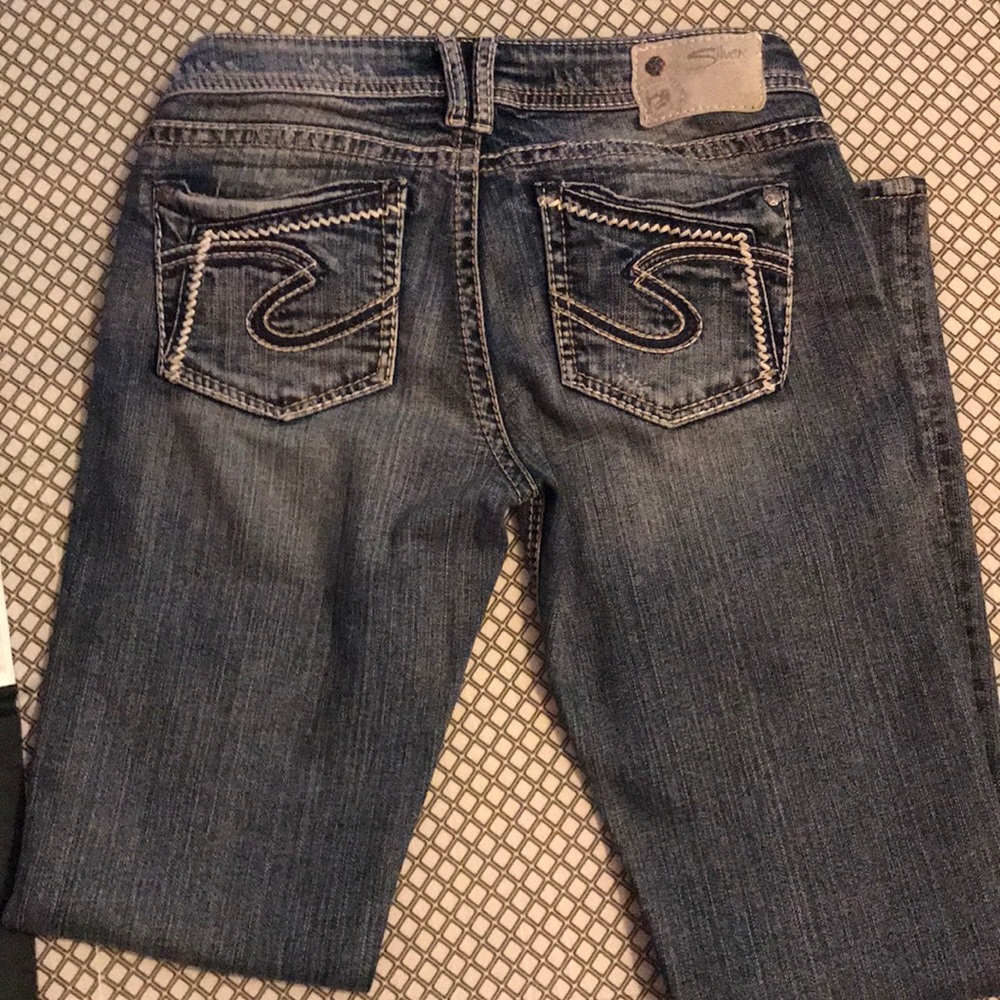 SILVER JEANS NEVER WORN
